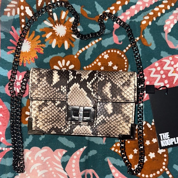 The Kooples SMALL EMILY LEATHER CLUTCH BAG nwt MSRP $270 - Picture 3 of 11